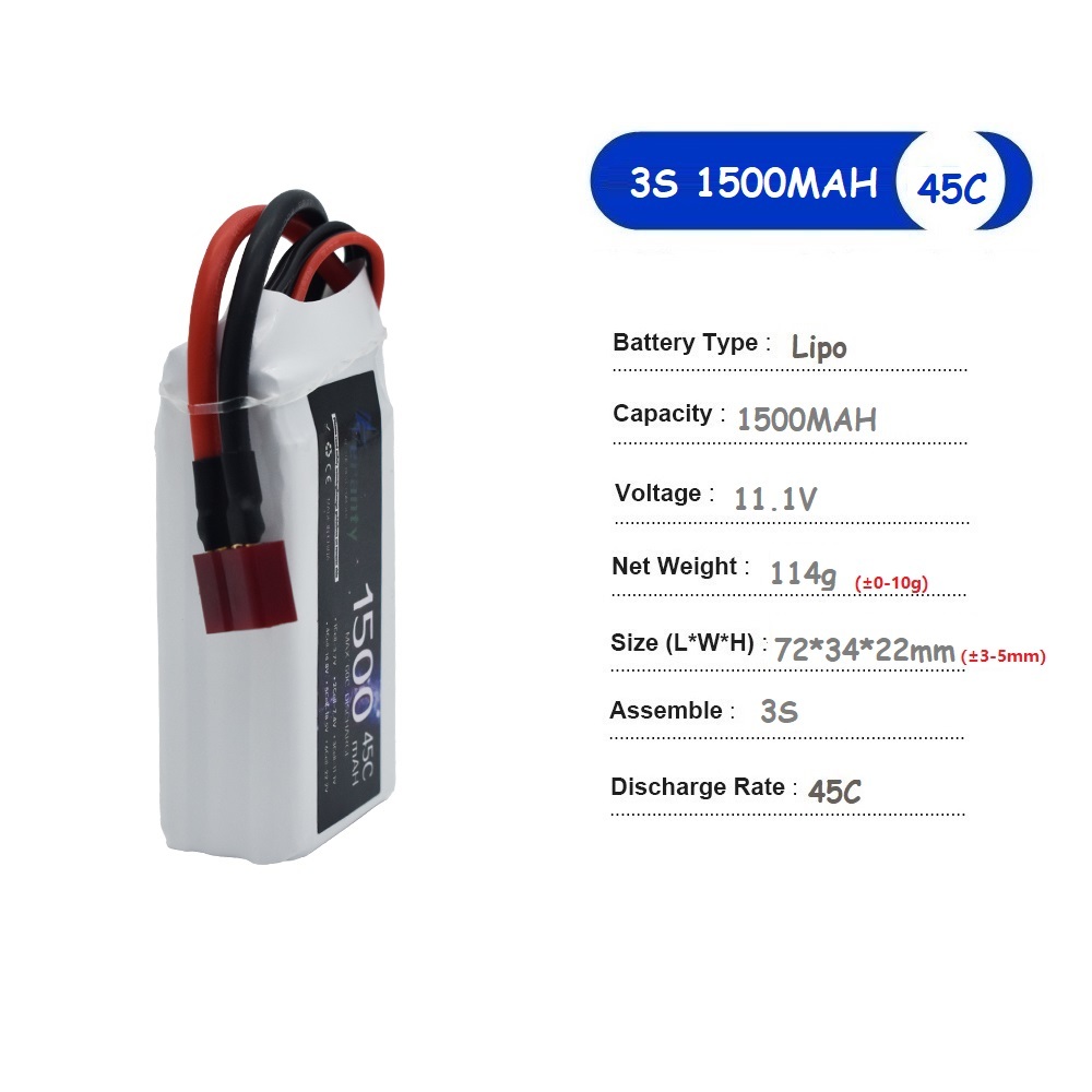 2/4PCS 3S Lipo Battery 11.1V 1 – Drone Battery 3S Bewertung und Preis