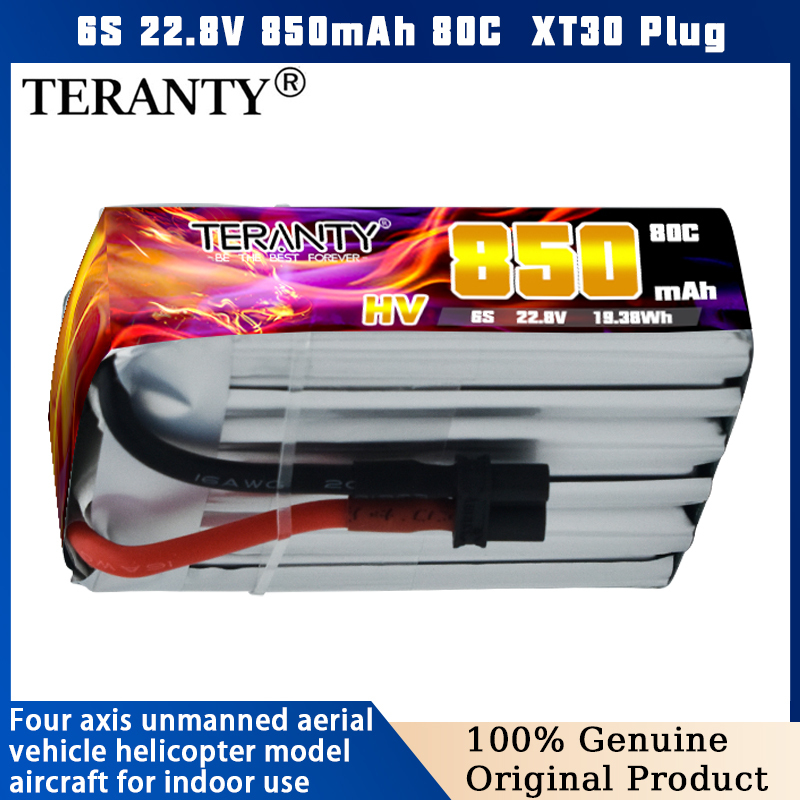 TERANTY 6S 22.8V 850mAh 80C HV – Drone Battery 6S Bewertung und Preis