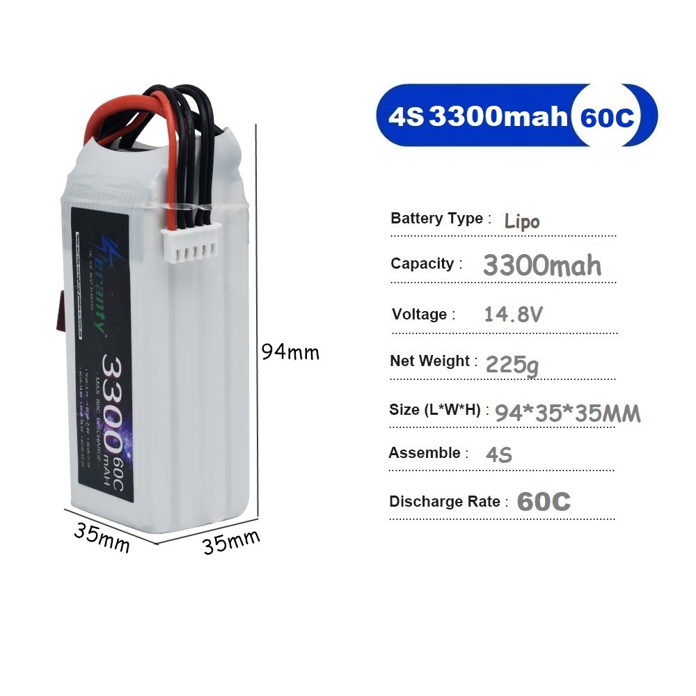 LiPo Rechargeable Battery 4S 3 – Drone Battery Connector Bewertung und Preis