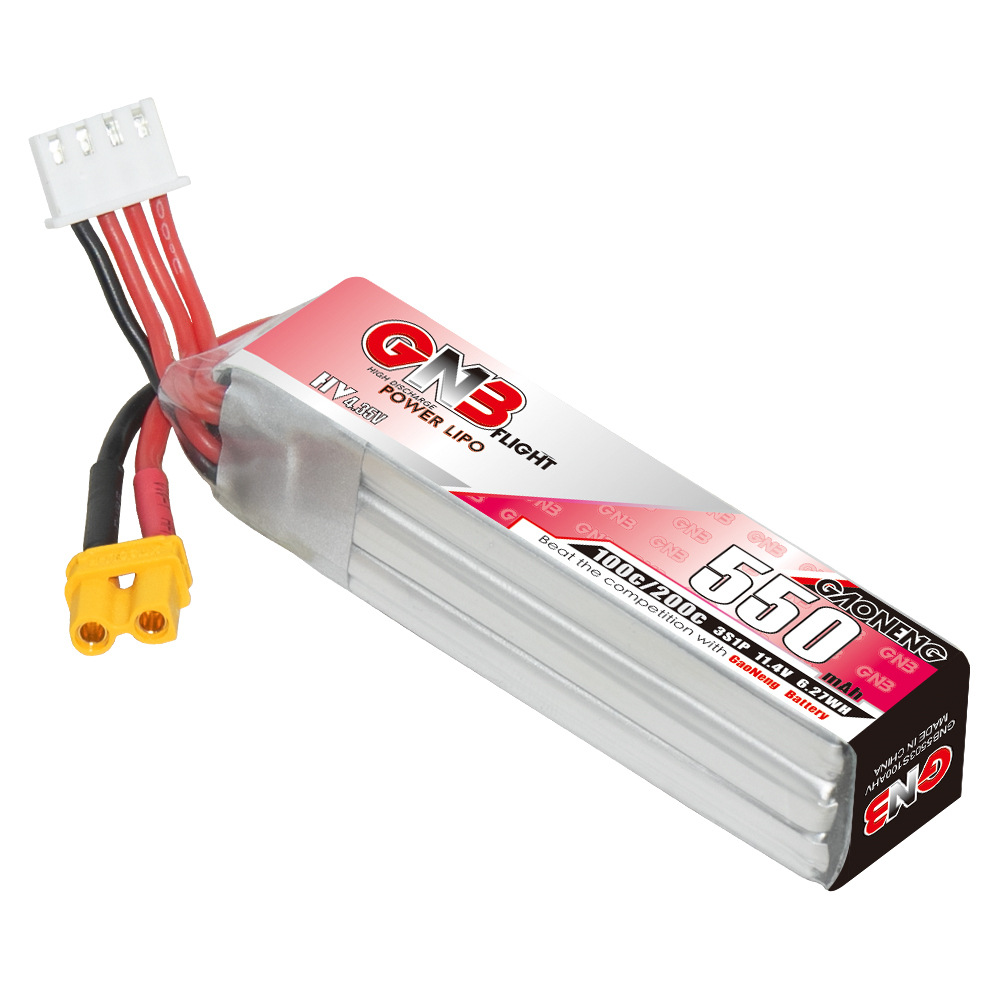 GNB HV 11.4V 550mAh 100C/200C  – Drone Battery Plate Bewertung und Preis