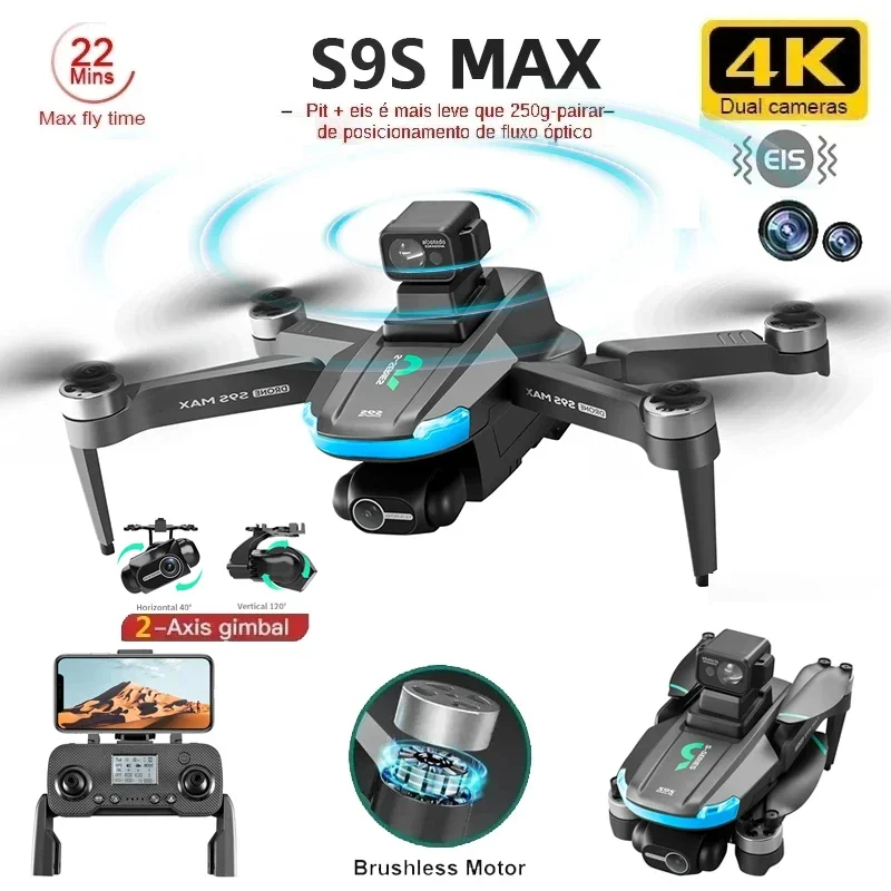 NEW S9S MAX MINI Drone 4K 2-Ax – Drone Battery Box Bewertung und Preis