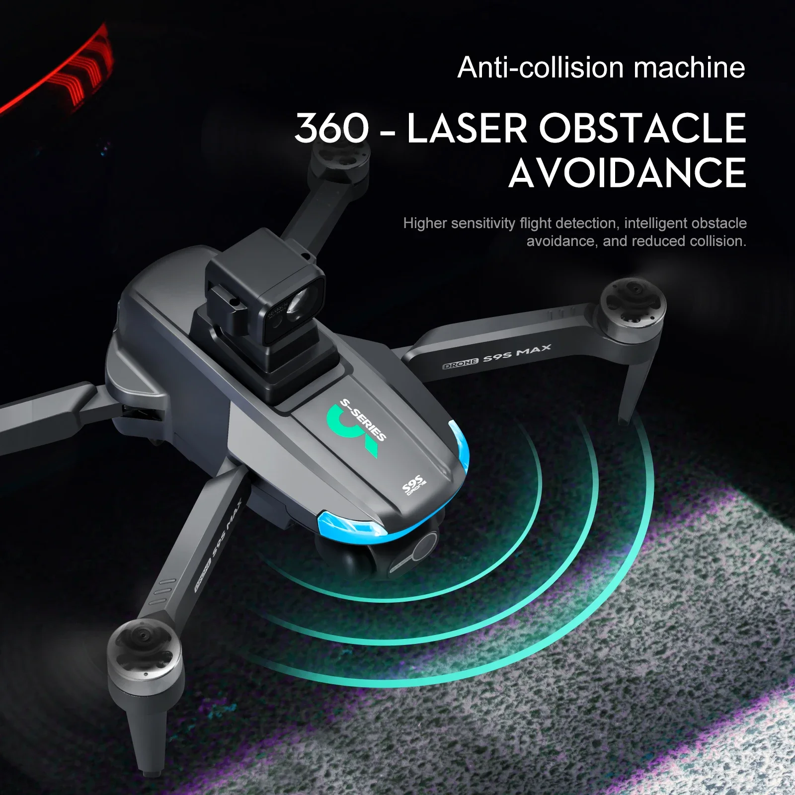 NEW S9S MAX MINI Drone 4K 2-Ax – Drone Battery Box Bewertung und Preis