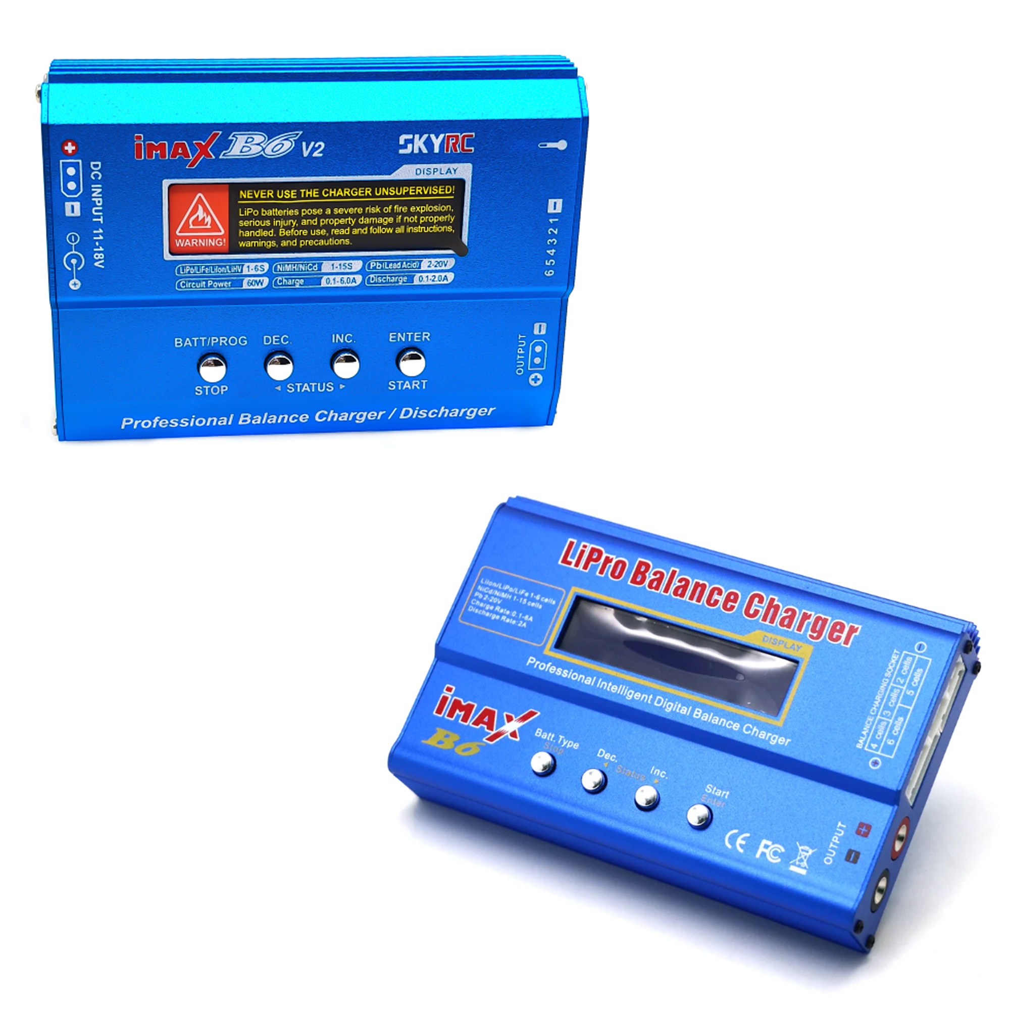 IMAX B6 / B6AC 80W T/XT60plug  – Drone Battery Balance Charger Bewertung und Preis