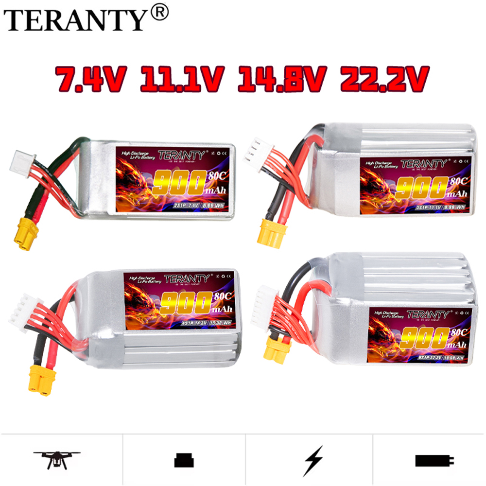 TERANTY 2S 3S 4S 6S 7.4V 11.1V – Drone Battery Li-Ion Bewertung und Preis