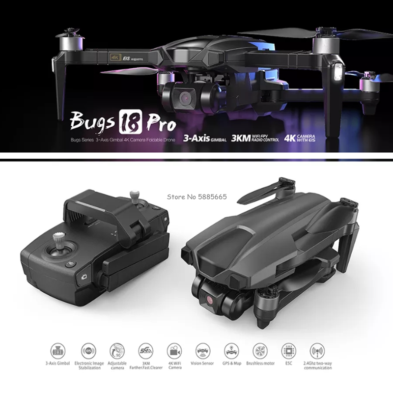 Professional 4K GPS Return FPV – Drone Battery Smart Bewertung und Preis