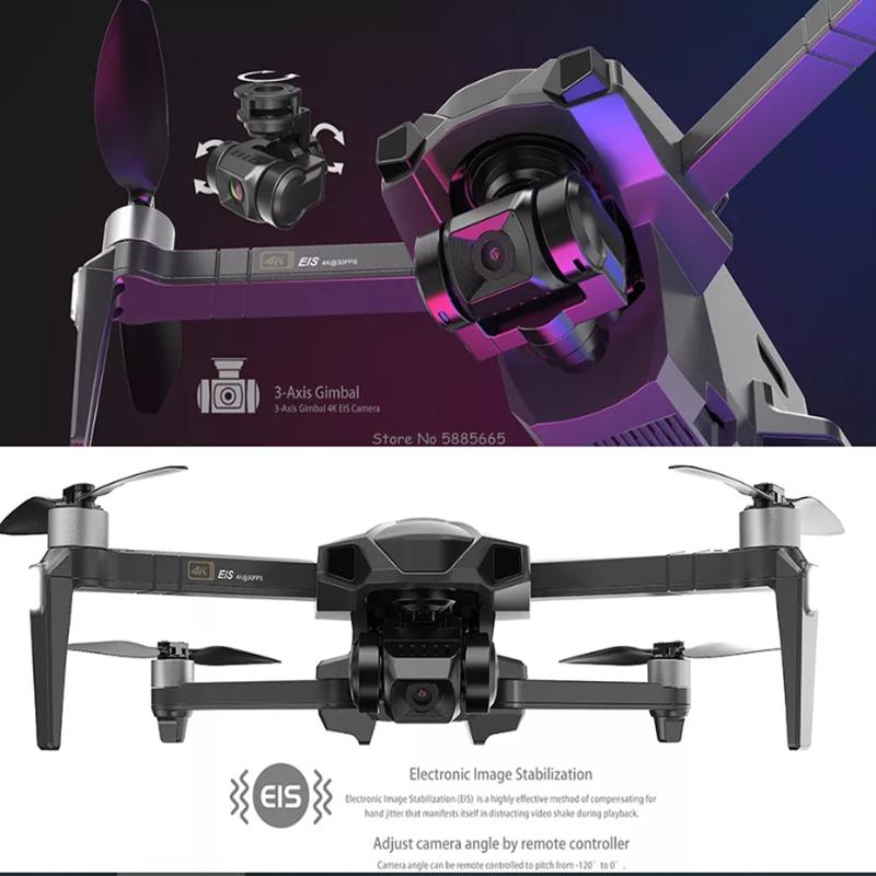 Professional 4K GPS Return FPV – Drone Battery Smart Bewertung und Preis