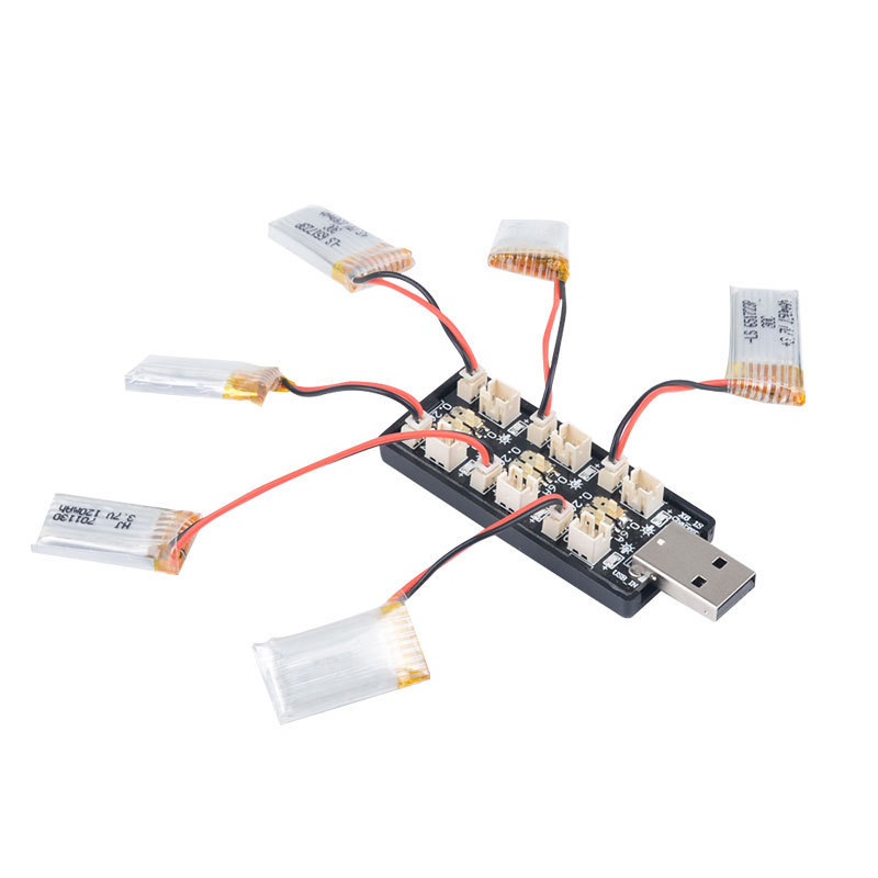 6CH USB 1S LiPo/LiHv 3.7V/4.2V – Drone Battery Connector Bewertung und Preis