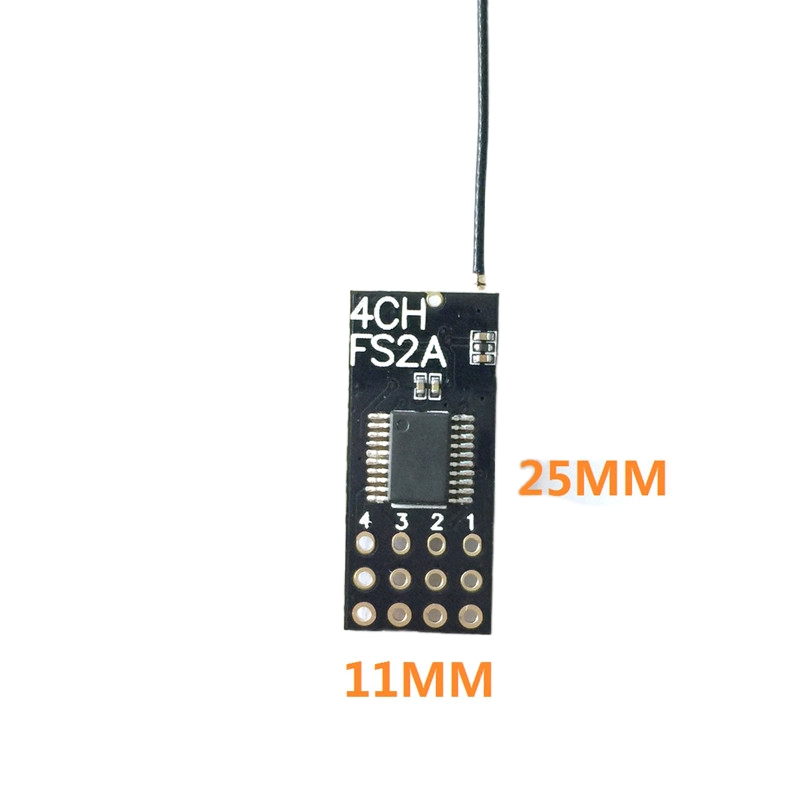 Flysky FS2A Mini Receiver 4CH  – Drone Battery Plate Bewertung und Preis