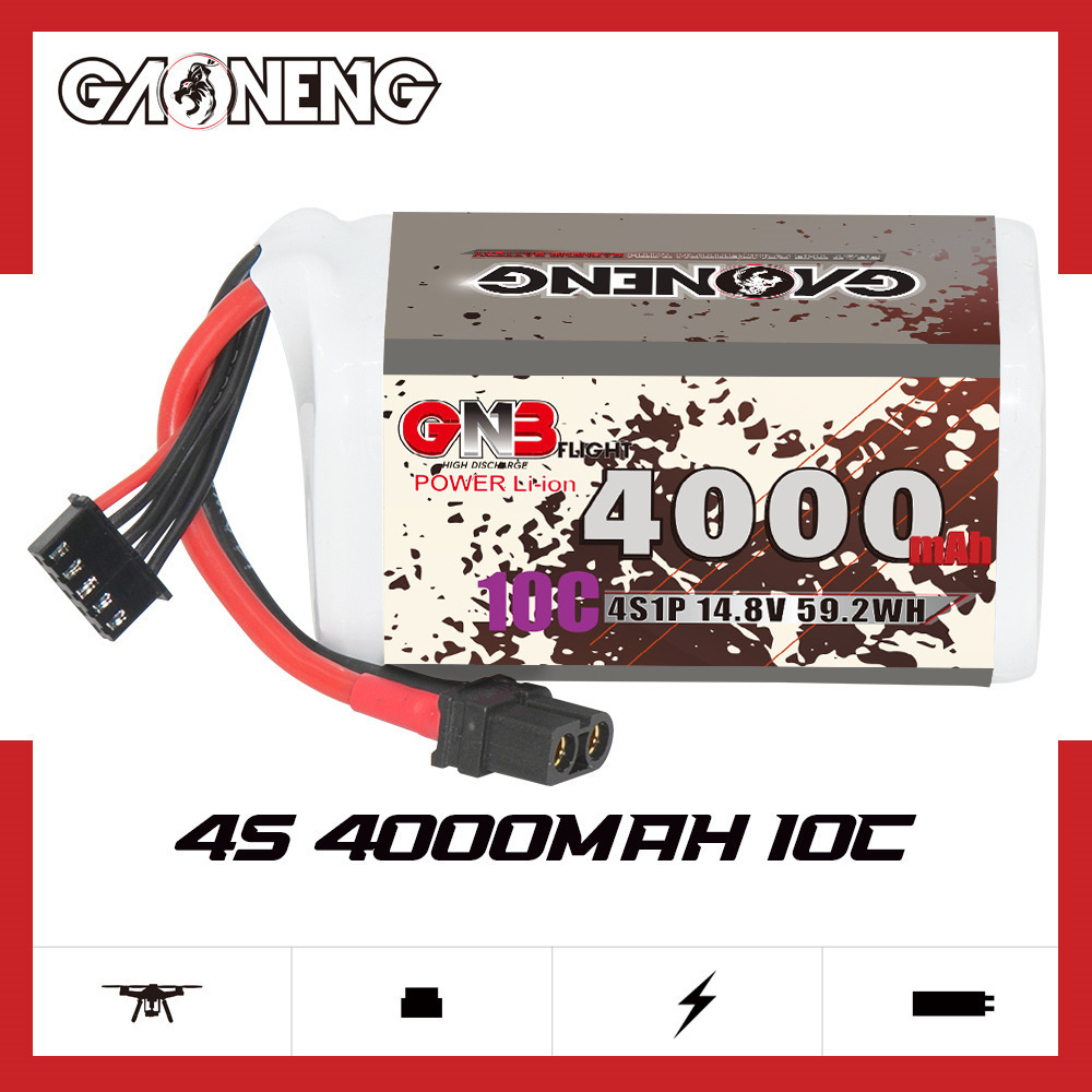 GNB 4000mAh 4S 14.8V 10C 20C W – Drone Battery Plate Bewertung und Preis