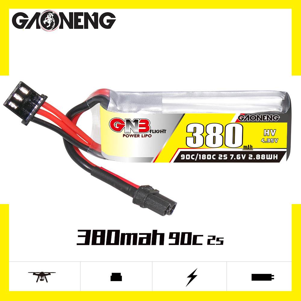 GNB 2S 7.6V 380mAh 90C/180C Li – Drone Battery Plate Bewertung und Preis