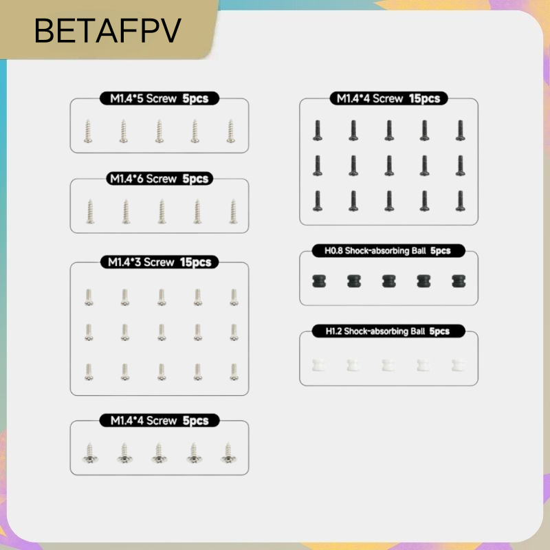 BETAFPV Drone Screw Pack Compa – Drone Battery Bag Bewertung und Preis