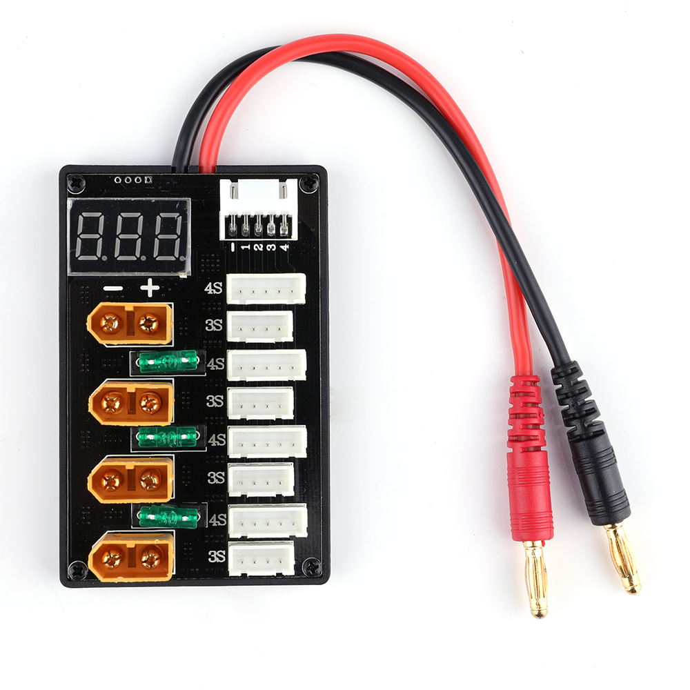 XT60 Plug 3S 4S Lipo Battery P – Drone Battery Parallel Board Bewertung und Preis