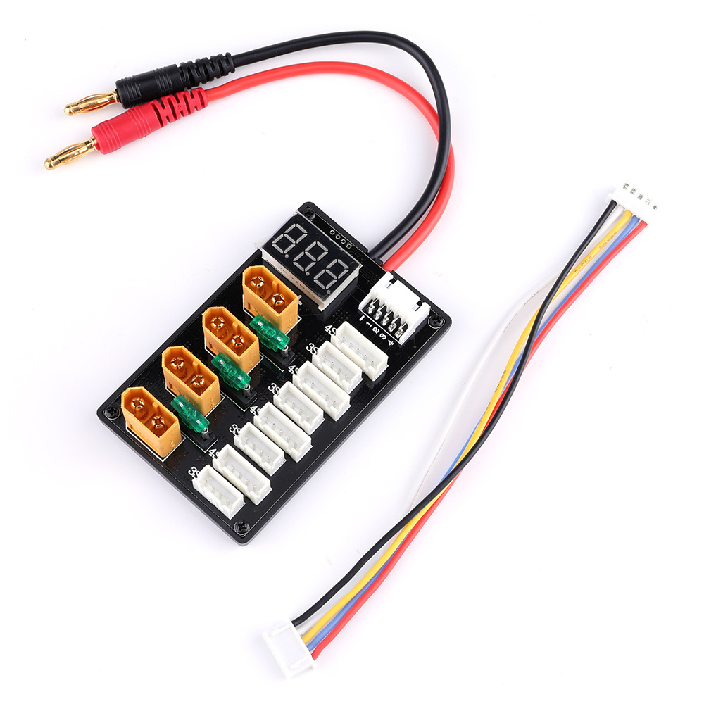 XT60 Plug 3S 4S Lipo Battery P – Drone Battery Parallel Board Bewertung und Preis