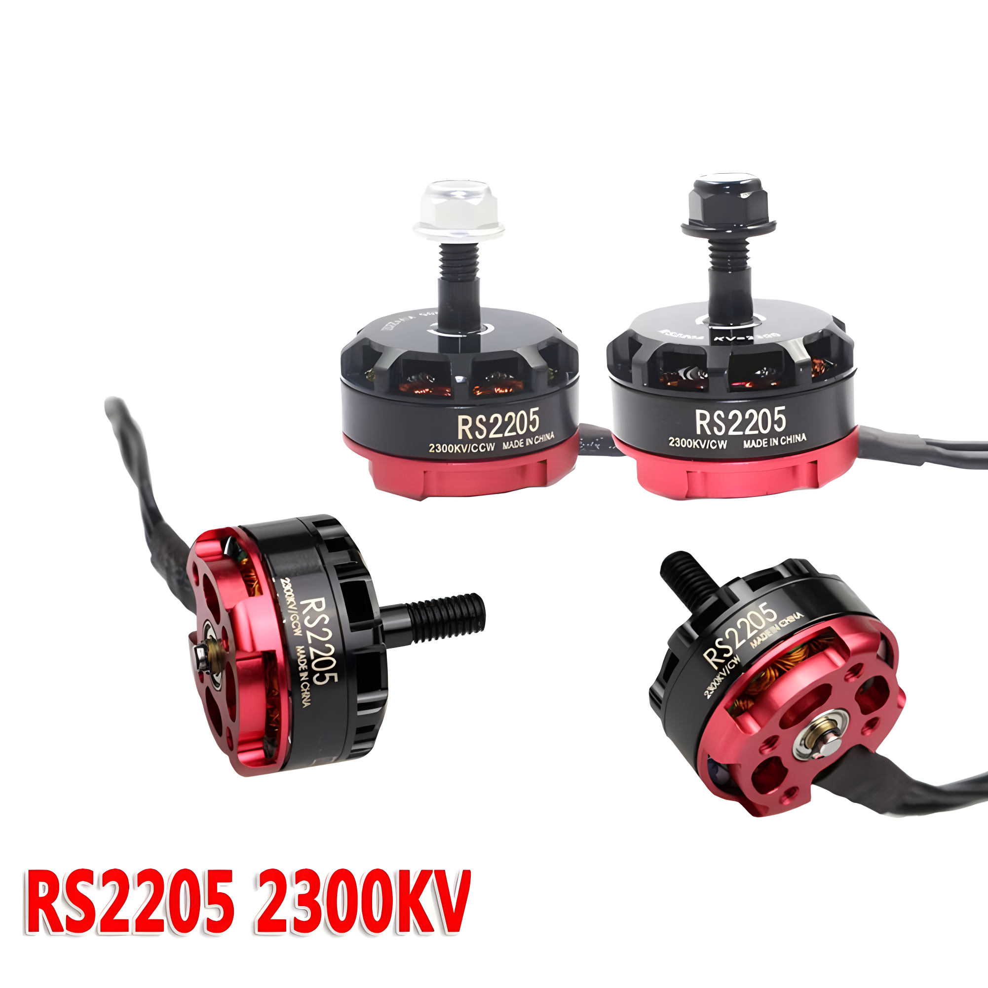 2/4pcs Brushless Motor RS2205  – Drone Battery 6S Bewertung und Preis