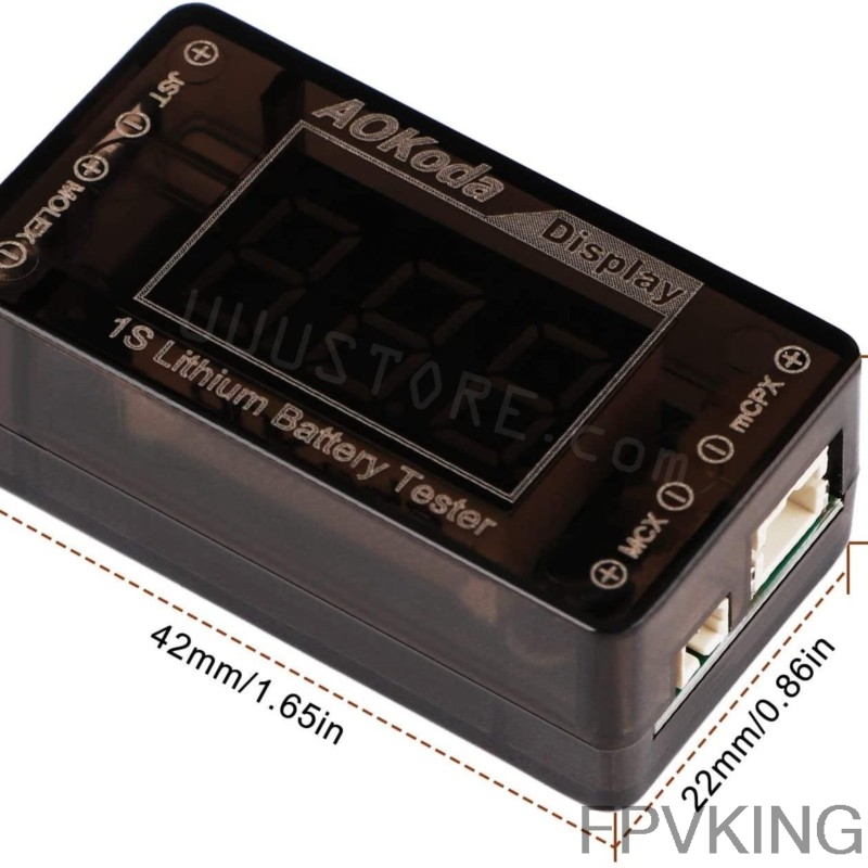 AOKoda AOK-041 1S LiPo Battery – Drone Battery Voltage Checker Bewertung und Preis